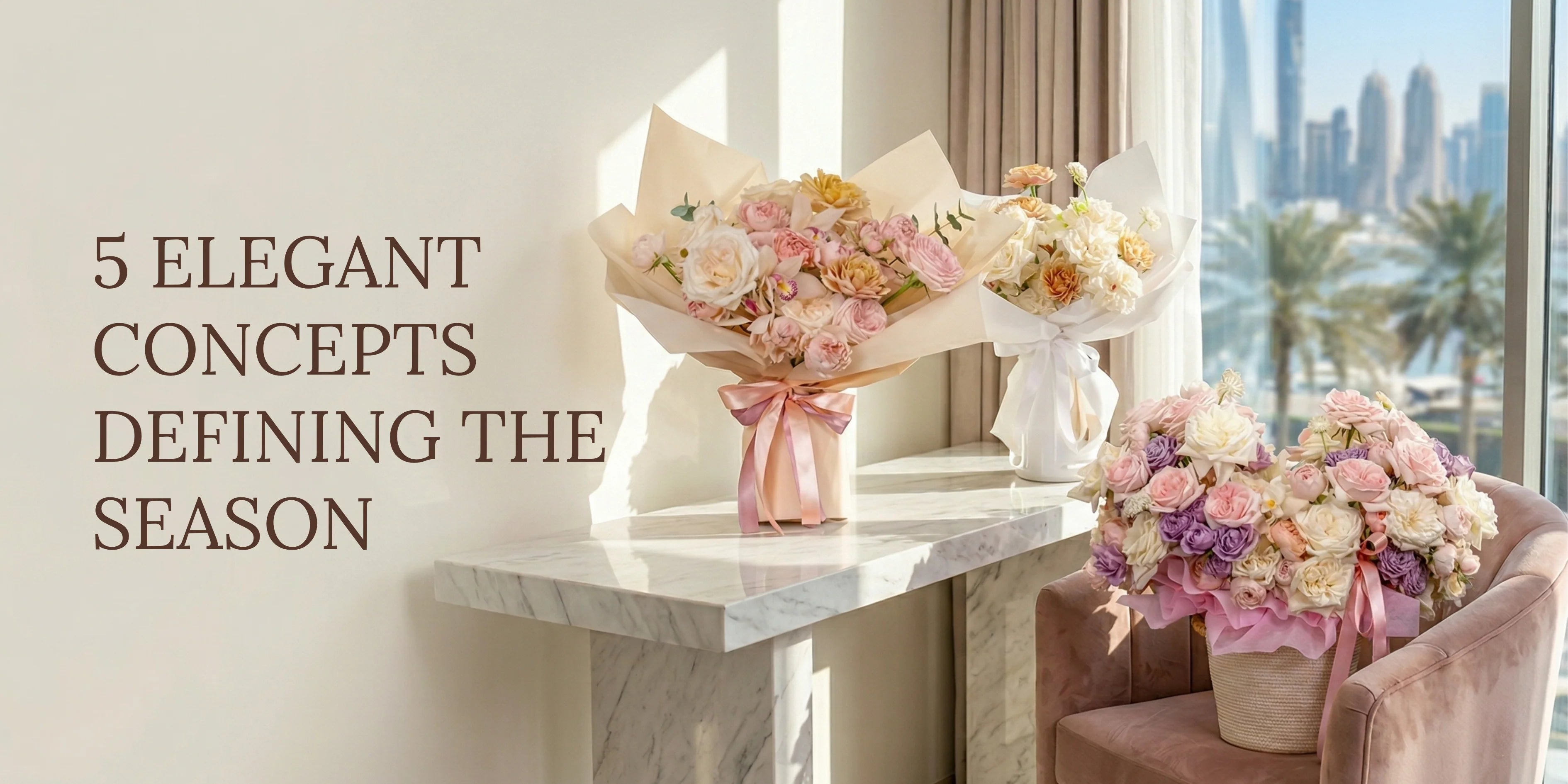April Flowers in Dubai: 5 Elegant Concepts Defining the Season