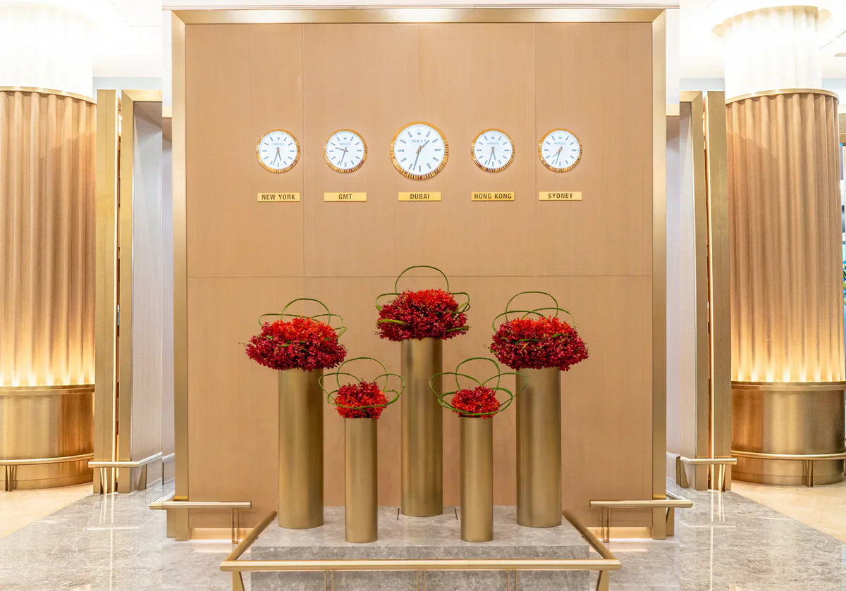 The Alchemist’s Jewel Box — A Mandala of Luxury at Emirates First Class Lounge