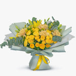 Yellow roses and Chrysanthemum bouquet