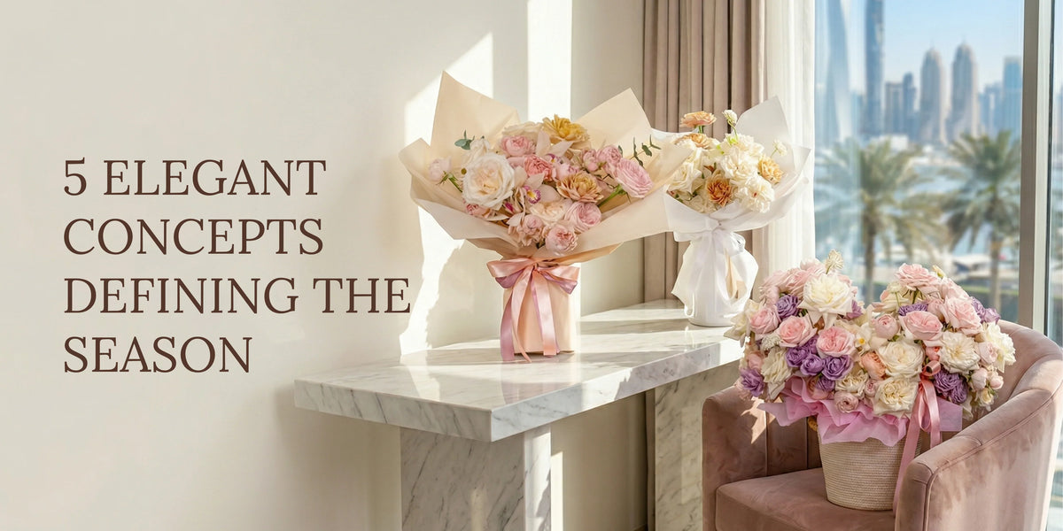 April Flowers in Dubai: 5 Elegant Concepts Defining the Season