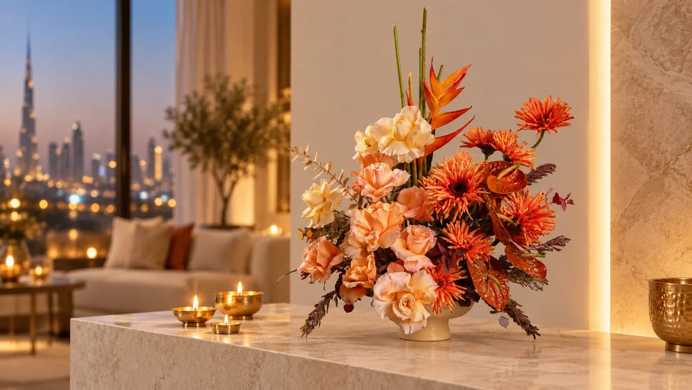 Diwali Flowers in Dubai: Gift Ideas and Festive Table Styling