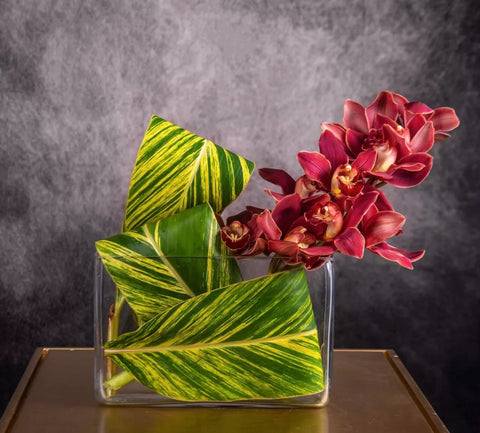 Opulent Oasis luxury flower arrangement with fresh flowers for gifting in Dubai UAE