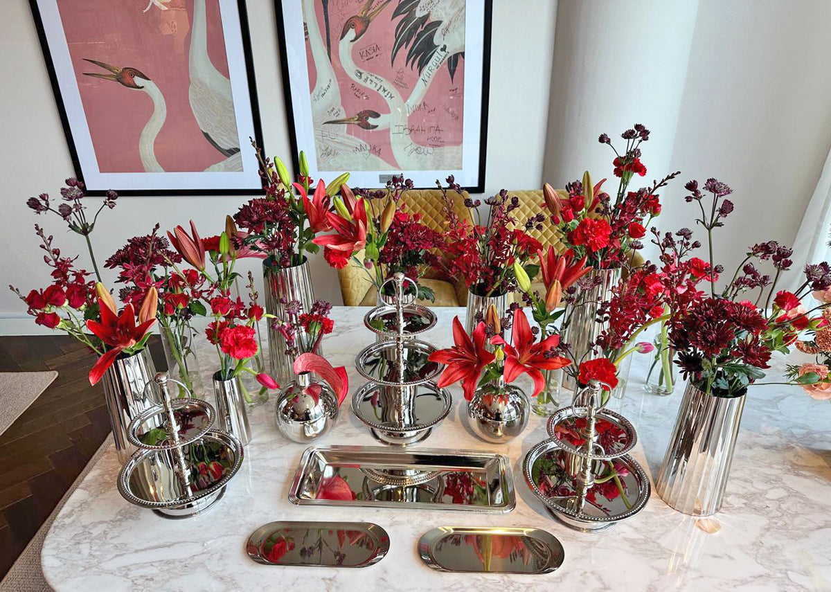 Event flowers in Dubai styled for a dinner or celebration