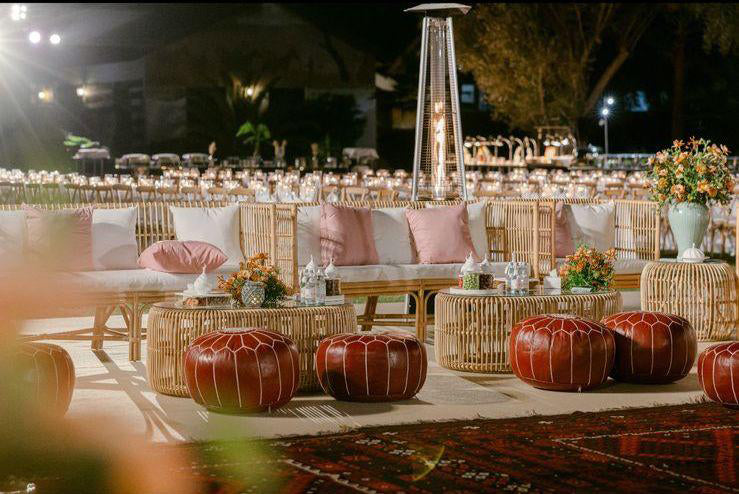 Luxury floral installation for an event in Dubai
