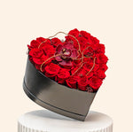 Scarlet Heart Rose Box - Large