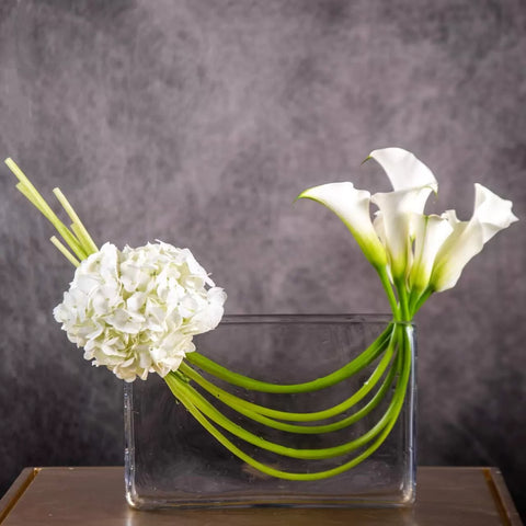 Crystal Cascade luxury flower arrangement with fresh flowers for gifting in Dubai UAE