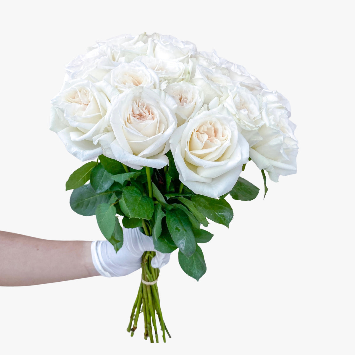 White O'Hara luxury flower arrangement with fresh flowers for gifting in Dubai UAE